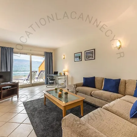 L'hermitage, 3 Avec Terrasse, Vue Lac, Parking Et Piscine, Lla Selections By Location Annecy Lägenhet *
