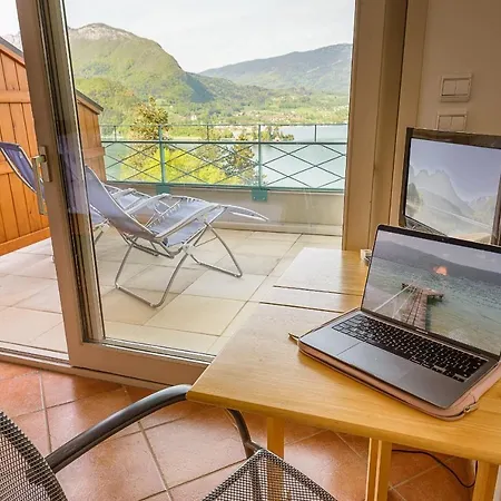 L'hermitage, 3 Avec Terrasse, Vue Lac, Parking Et Piscine, Lla Selections By Location Annecy * Talloires