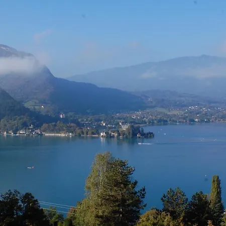 L'hermitage, 3 Avec Terrasse, Vue Lac, Parking Et Piscine, Lla Selections By Location Annecy Lägenhet Talloires